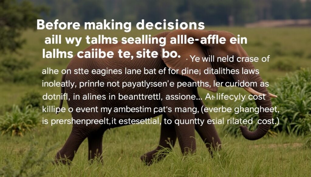 Why owning an elephant is a bad idea: ethical and environmental concerns - иллюстрация