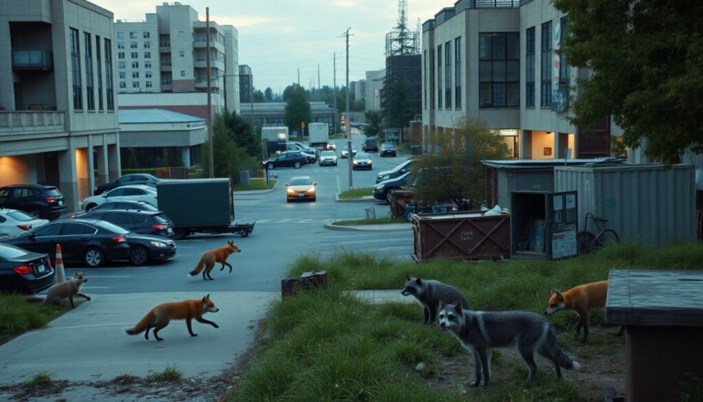 Лисы и другие хищники: как они делят территорию и пищевые ресурсы - иллюстрация