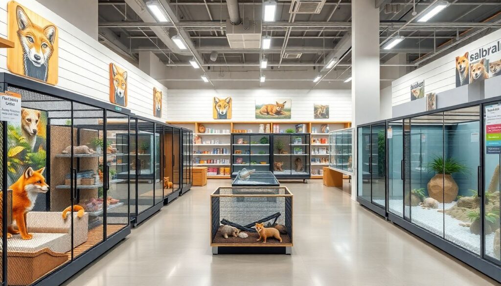 Как обустроить вольер для лисы: размеры, материалы, безопасность и развлечения - иллюстрация