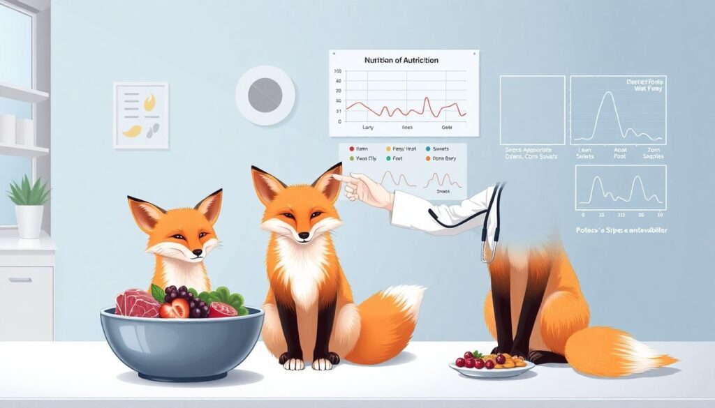 Как распознать стресс у лисы по поведению и скорректировать уход и питание - иллюстрация