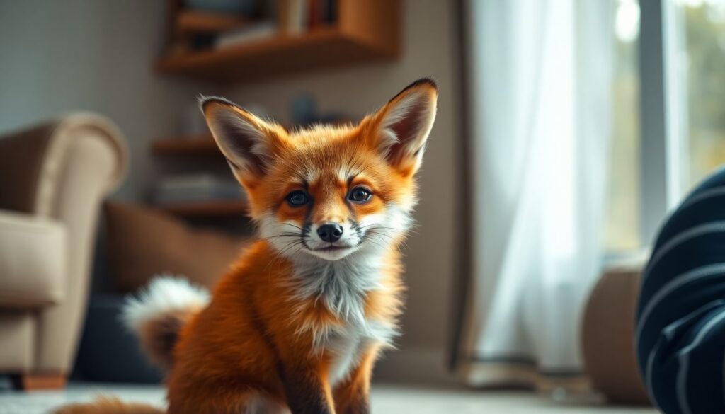 Как распознать стресс у лисы по поведению и скорректировать уход и питание - иллюстрация