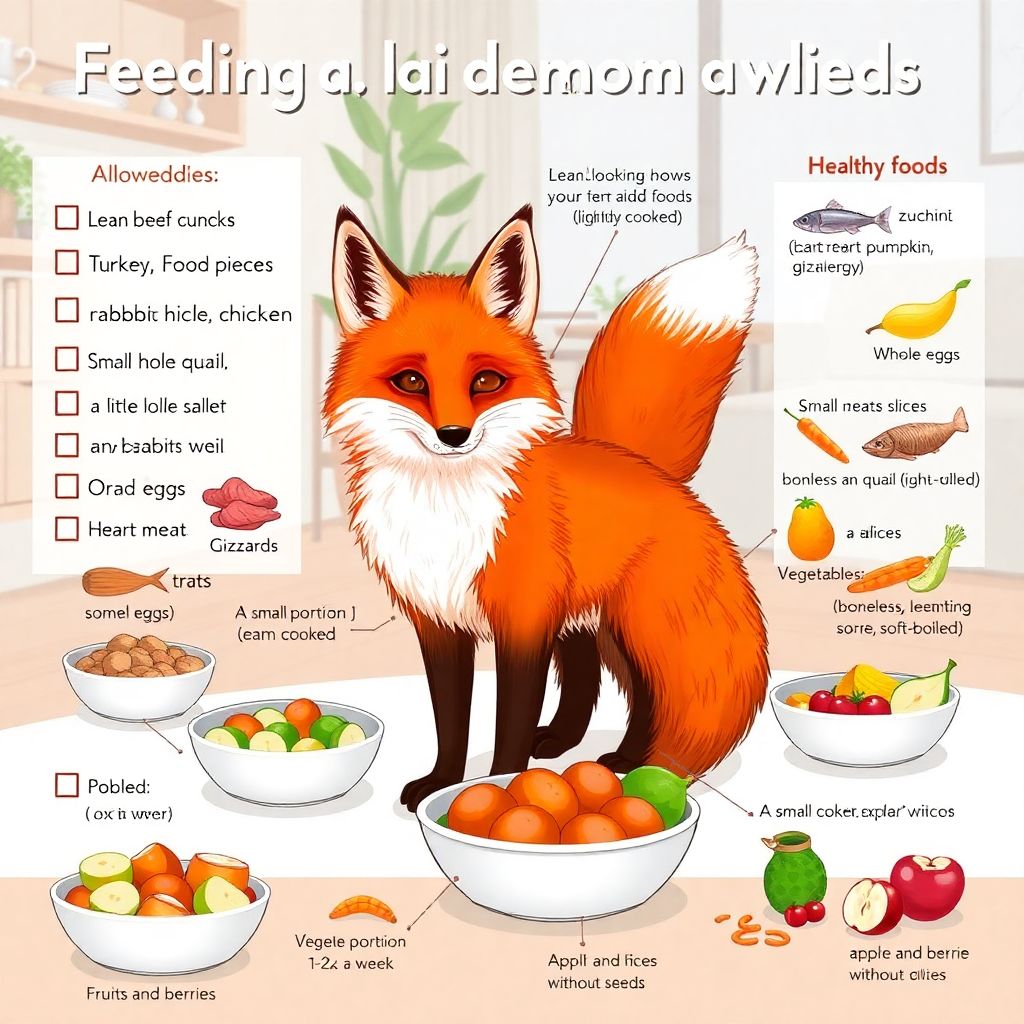 Чем можно и чем нельзя кормить лису дома: подробный гайд по питанию