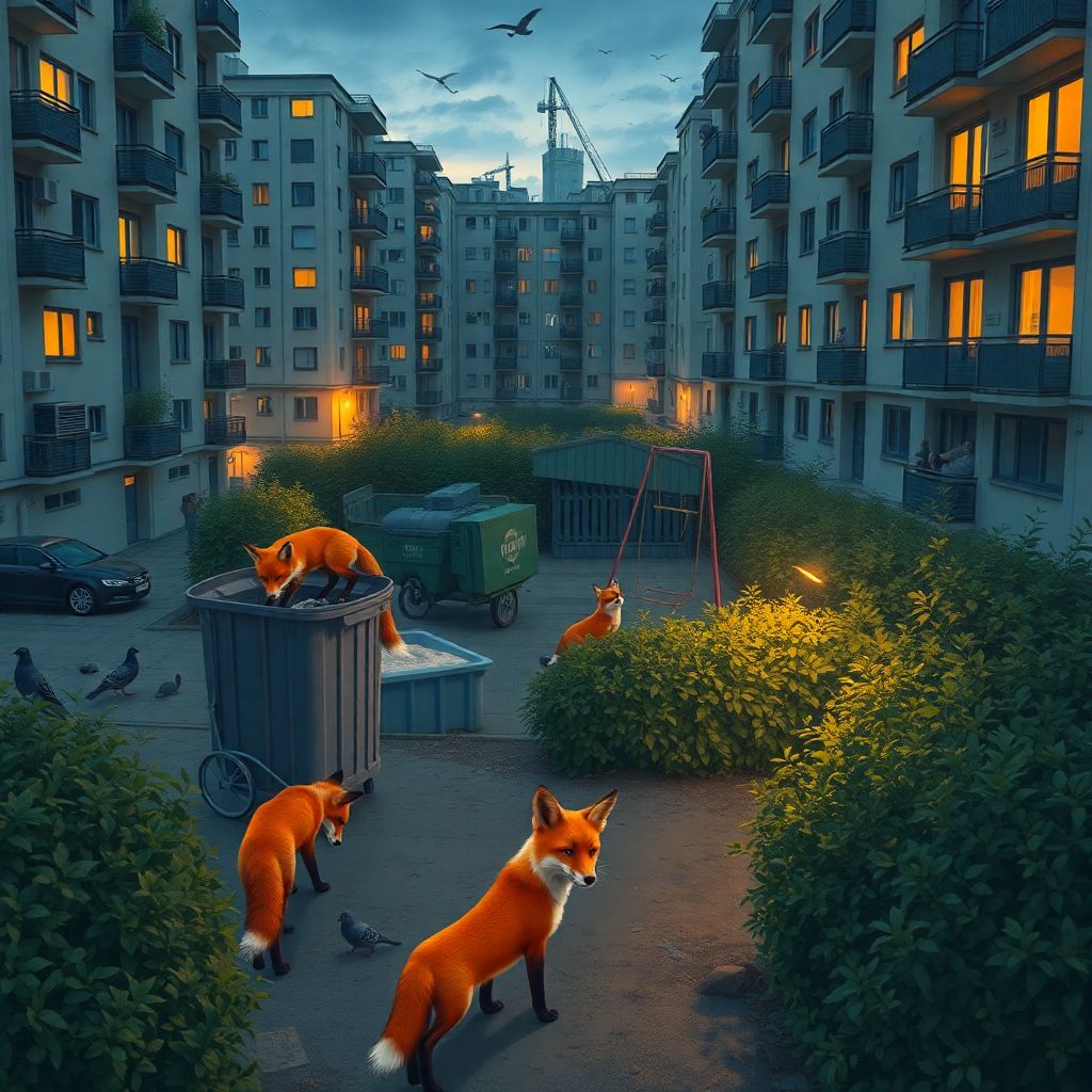 Лисы в городе: почему они чаще появляются в мегаполисах и чем это грозит людям