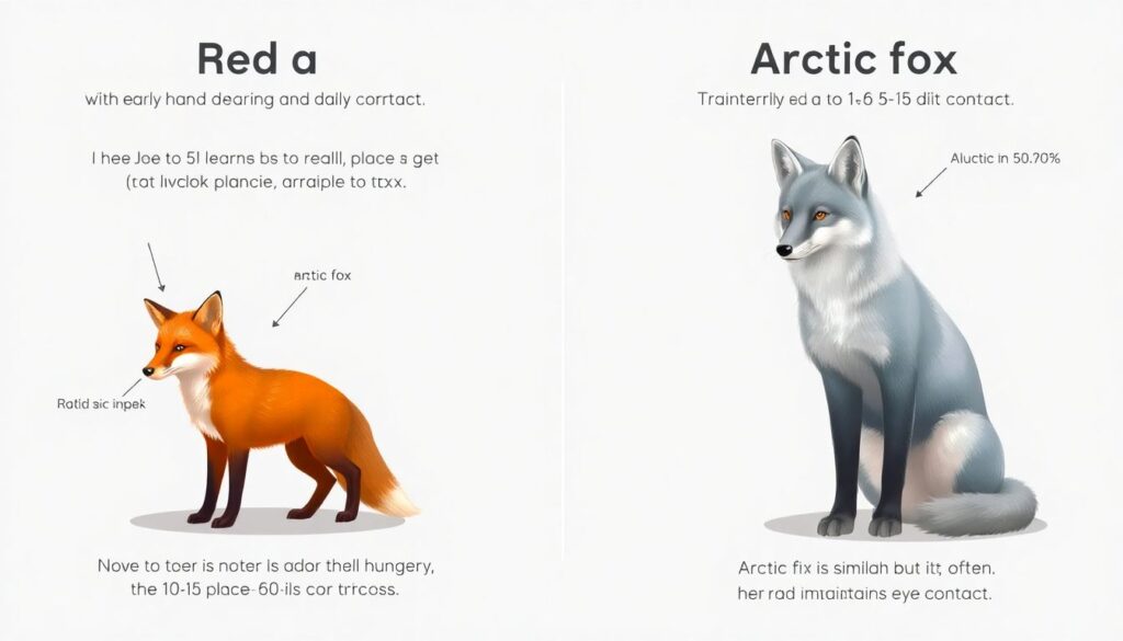 Сравнение видов: чем отличается красная лисица от песца и фенека по поведению и характеру - иллюстрация