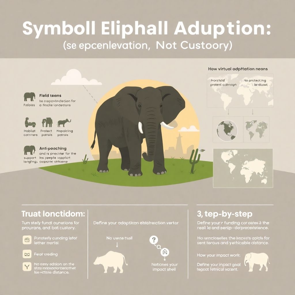 Symbolic elephant ‘ownership’: how virtual adoptions drive real conservation impact