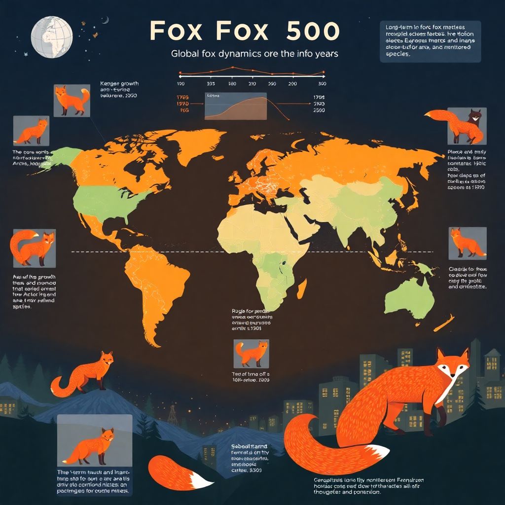 Популяция лисиц в мире за 50 лет: как она менялась и главные открытия