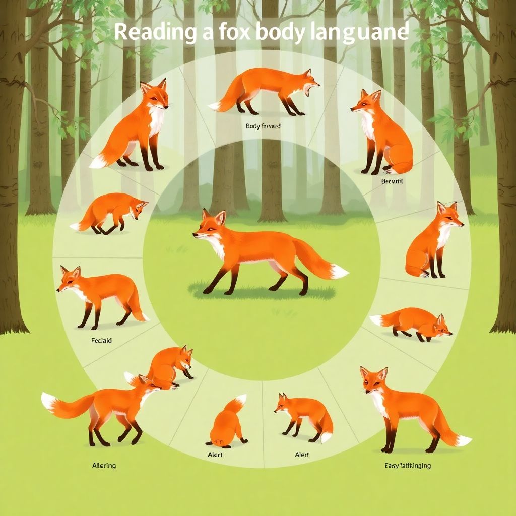 Язык тела лисы: как понять по хвосту, ушам, позе и звукам