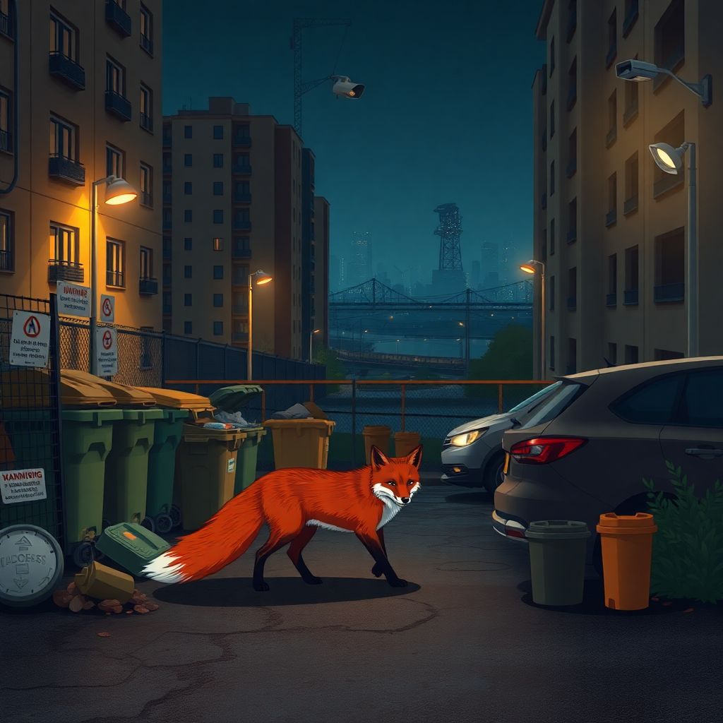 Адаптация лисиц к городу: как живут городские лисы и опасно ли соседство
