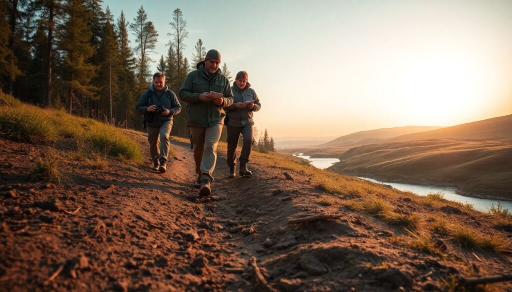 Среда обитания разных видов лисиц: лес, тундра, пустыня и горы - иллюстрация