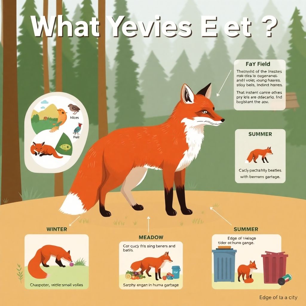 Чем на самом деле питаются лисы в дикой природе и как выглядит их рацион