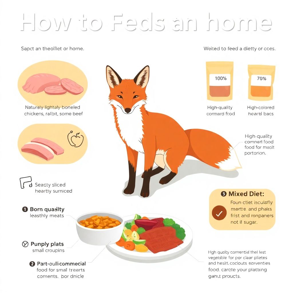 Рацион домашней лисы: натуральное питание, готовые корма и витамины