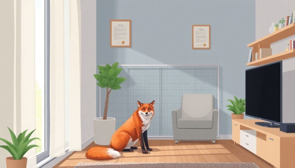 Можно ли держать лису как домашнего питомца: законы, разрешения и ответственность владельца - иллюстрация