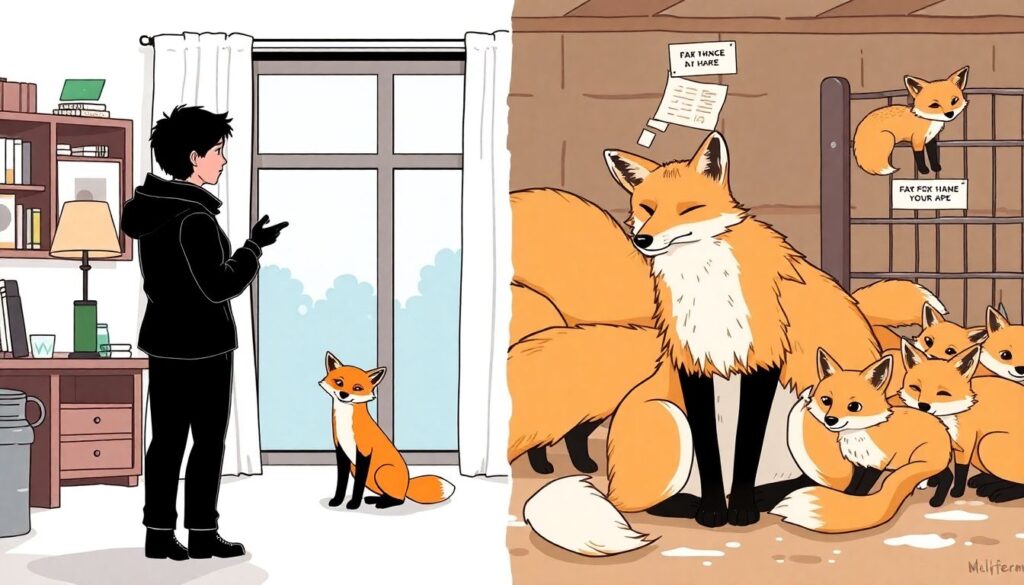 Можно ли держать лису как домашнего питомца: законы, разрешения и ответственность владельца - иллюстрация