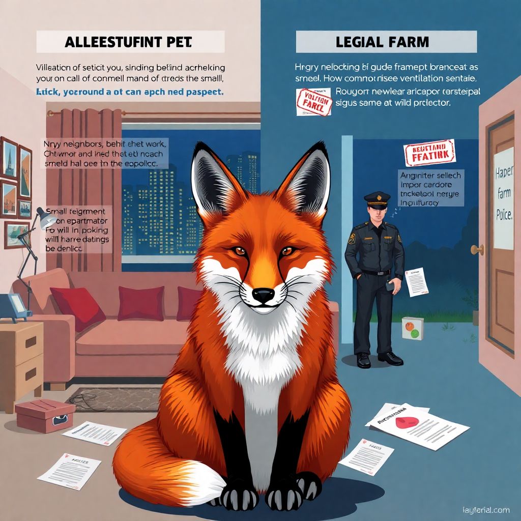 Можно ли держать лису как домашнего питомца: законы и ответственность владельца
