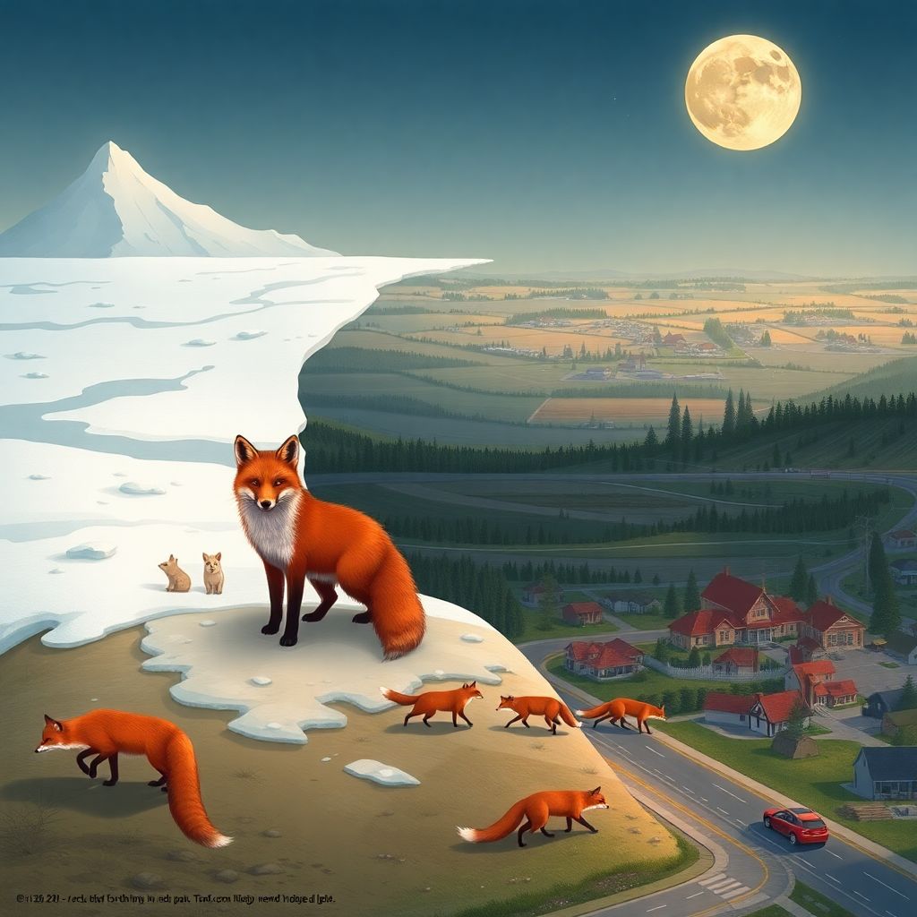 Лисы и климатические изменения: как потепление меняет ареал и поведение