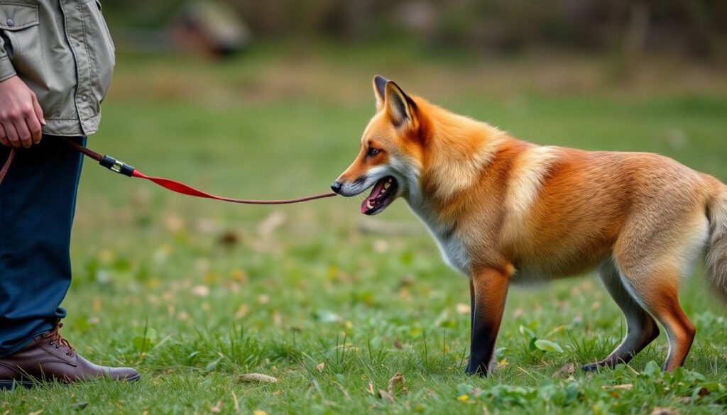 Лисы и другие питомцы: как правильно знакомить лису с собакой или кошкой - иллюстрация