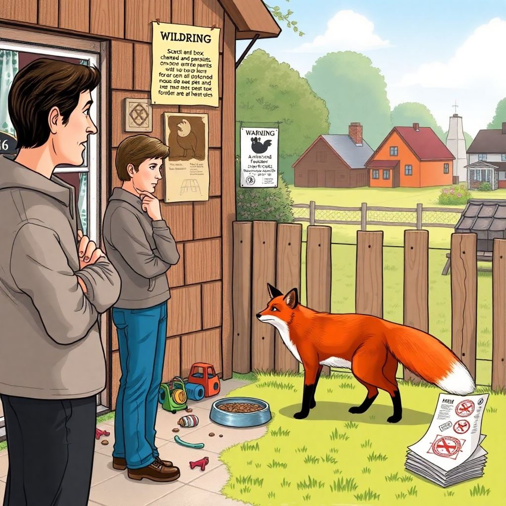 Адаптация дикой лисы рядом с человеком: мифы, риски и юридические нюансы