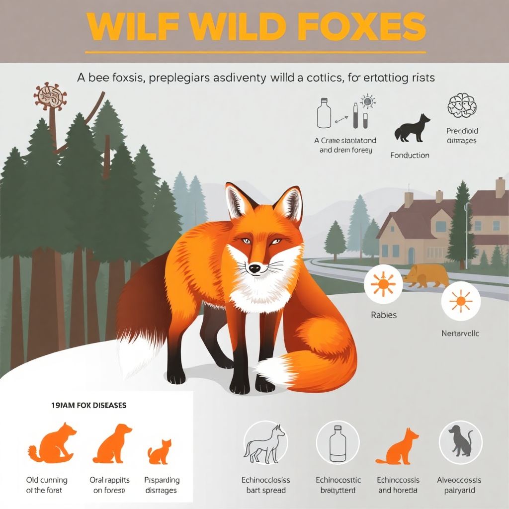 Болезни лис и профилактика: чем опасна дикая лиса и защита питомца