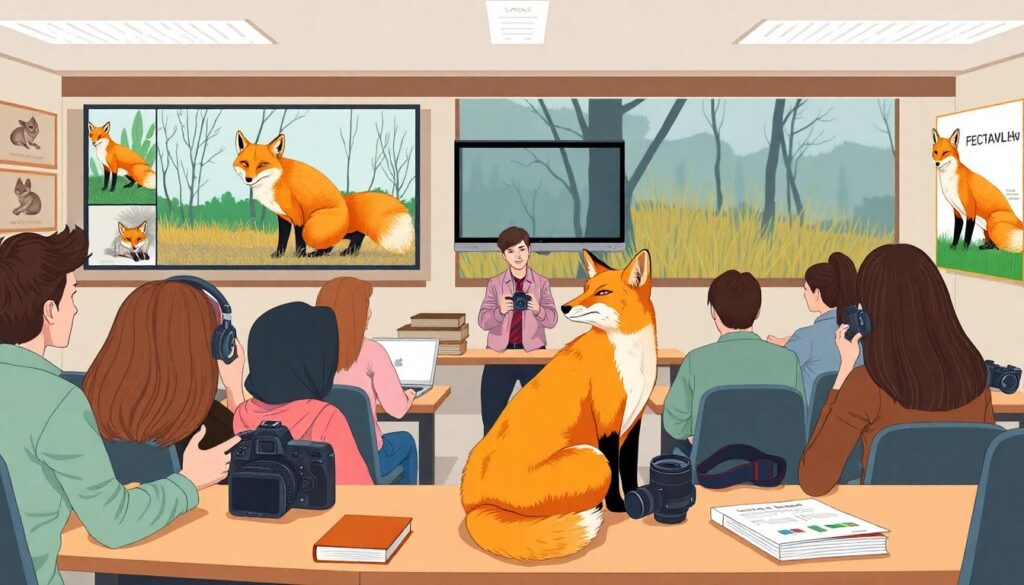Как фотографировать лис в дикой природе и дома: советы по технике, этике и безопасности - иллюстрация