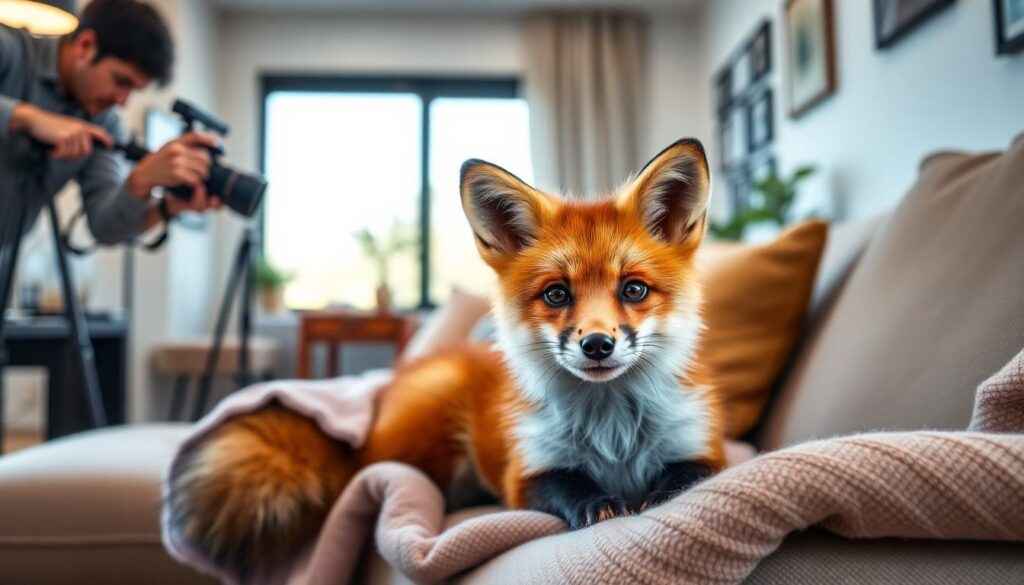 Как фотографировать лис в дикой природе и дома: советы по технике, этике и безопасности - иллюстрация