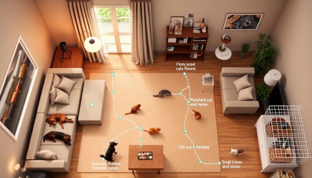 Соседство с другими животными: как лиса уживается с собаками, кошками и грызунами - иллюстрация