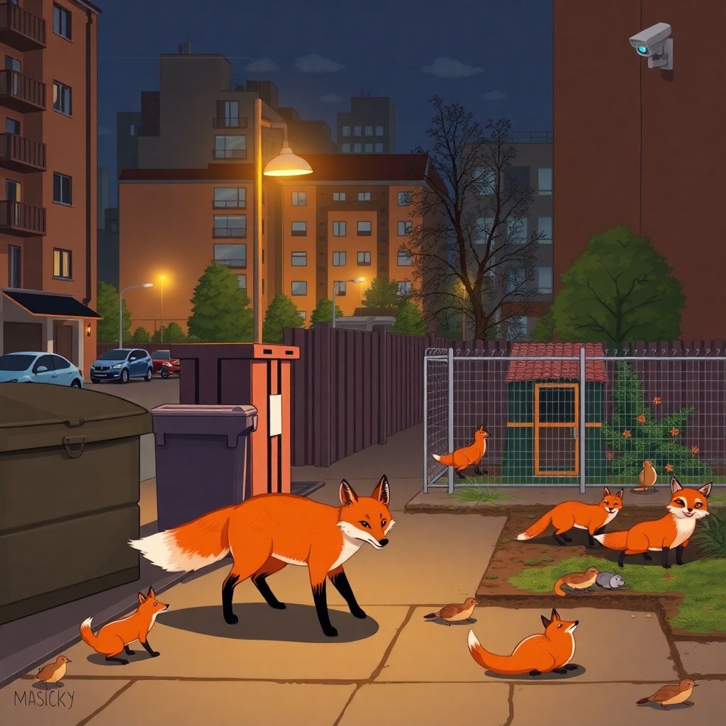 Лисы в городе: как рыжие хитрюги осваивают урбанистическую среду рядом с людьми