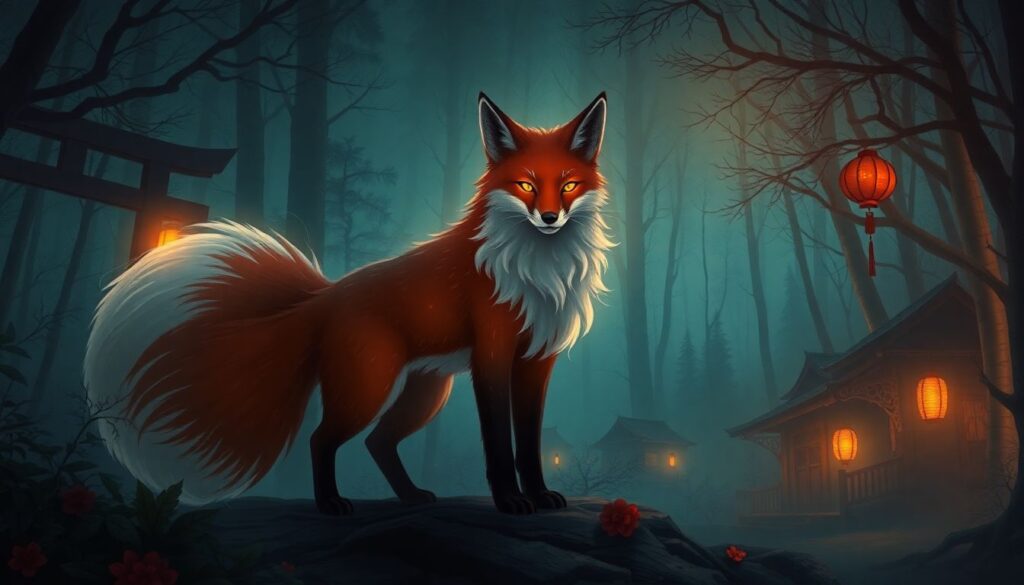 Мифы и легенды о лисах в разных культурах: от хитрюги до хранителя леса - иллюстрация