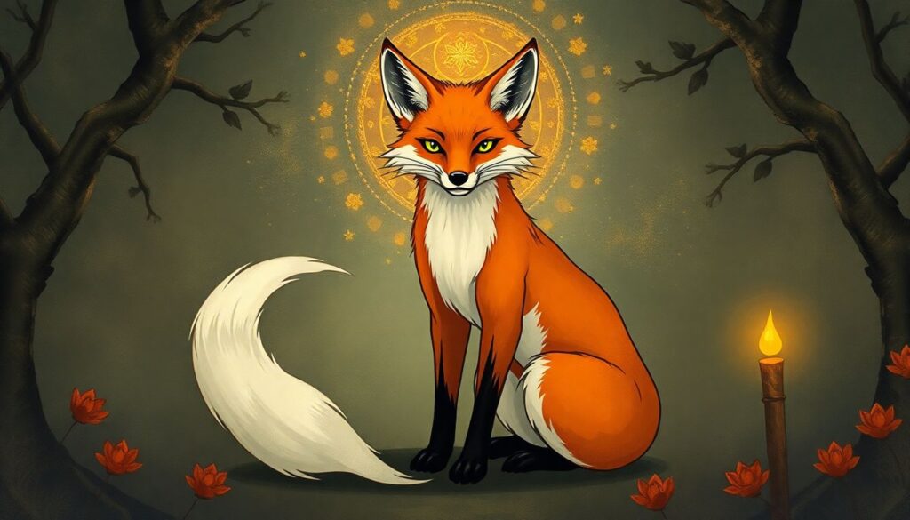 Мифы и легенды о лисах в разных культурах: от хитрюги до хранителя леса - иллюстрация