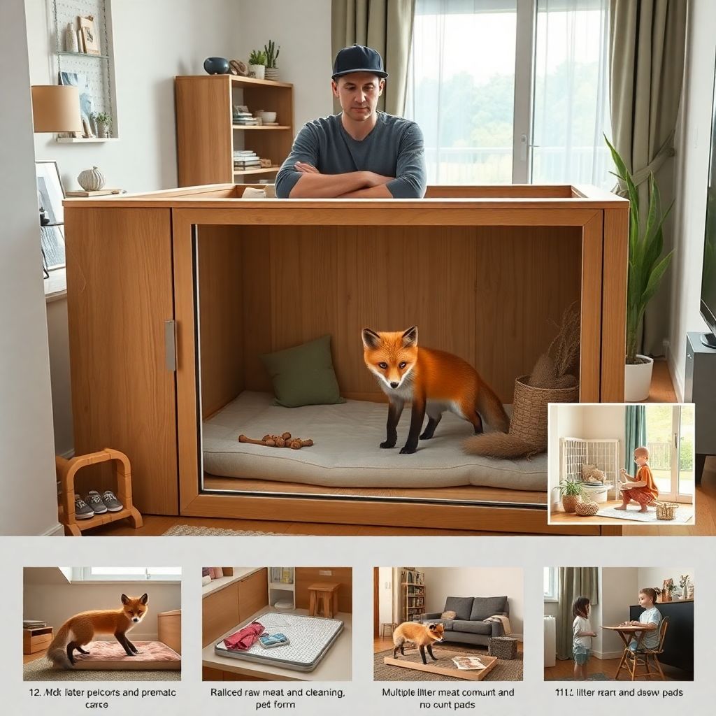 Лисёнок в доме: уход, воспитание и социализация ручной лисы с детства