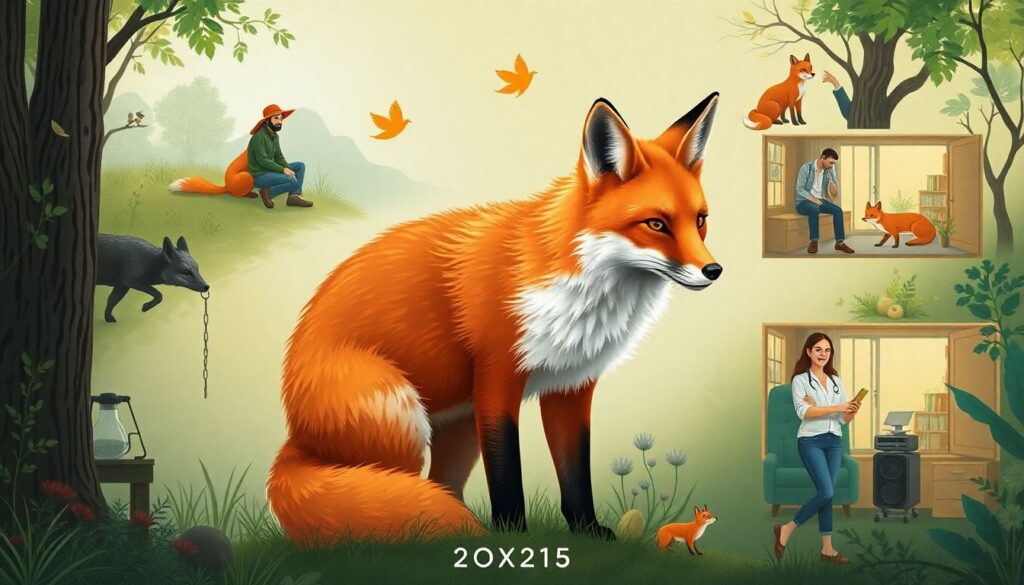 Лисы и человек: как менялось отношение к этим животным от сказок до научных исследований - иллюстрация