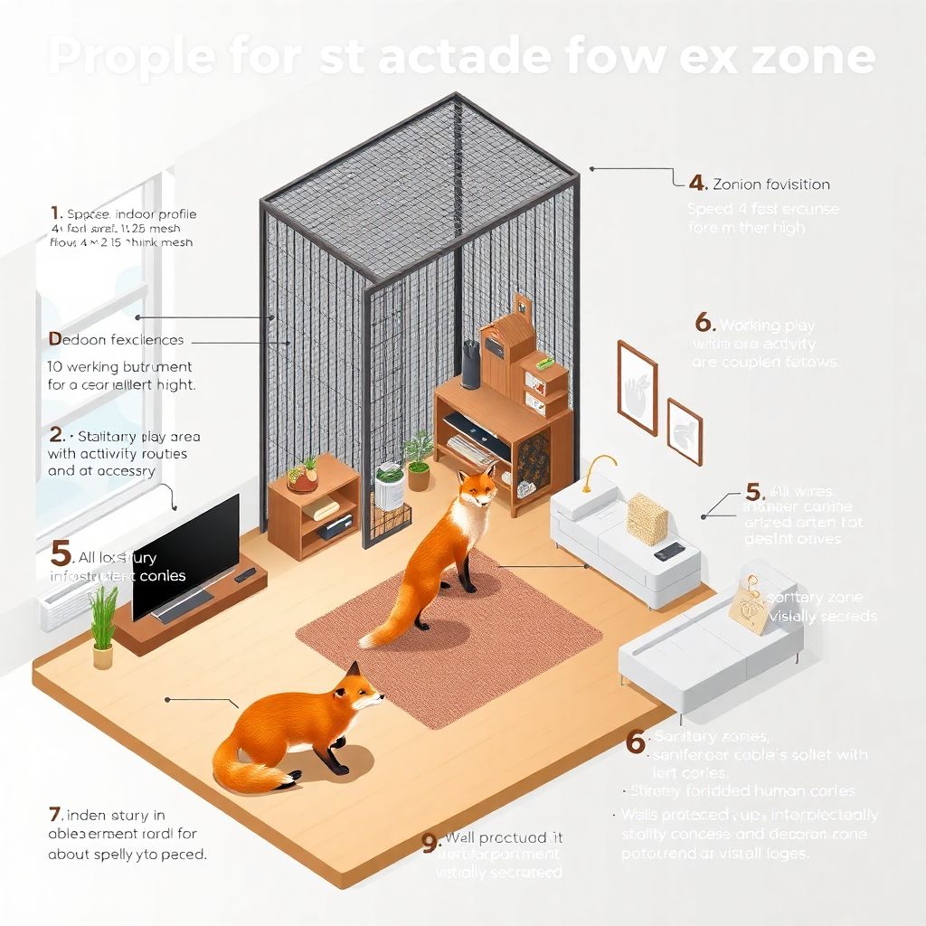 Игрушки и вольеры для лисы дома: практическое руководство по обустройству