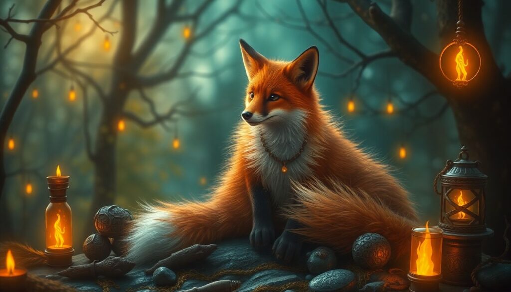 Мифы и легенды о лисах в разных культурах: от духа-хранителя до коварного трикстера - иллюстрация