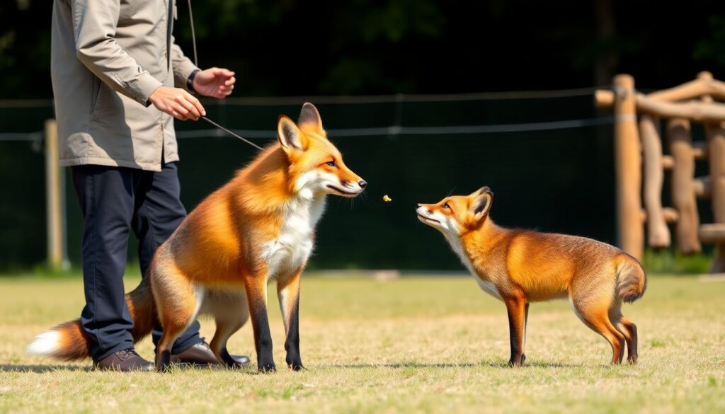Социализация и воспитание домашней лисы: можно ли её «дрессировать как собаку» - иллюстрация