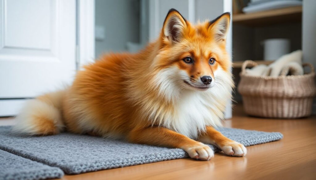 Сезонная линька и уход за шерстью лисы: советы по грумингу в домашних условиях - иллюстрация