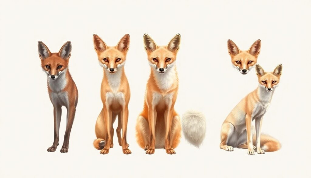 Самые необычные виды лисиц: от фенека до мраморной лисы - иллюстрация