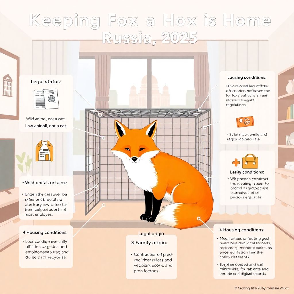 Правовые аспекты содержания лисы дома: необходимые документы и разрешения