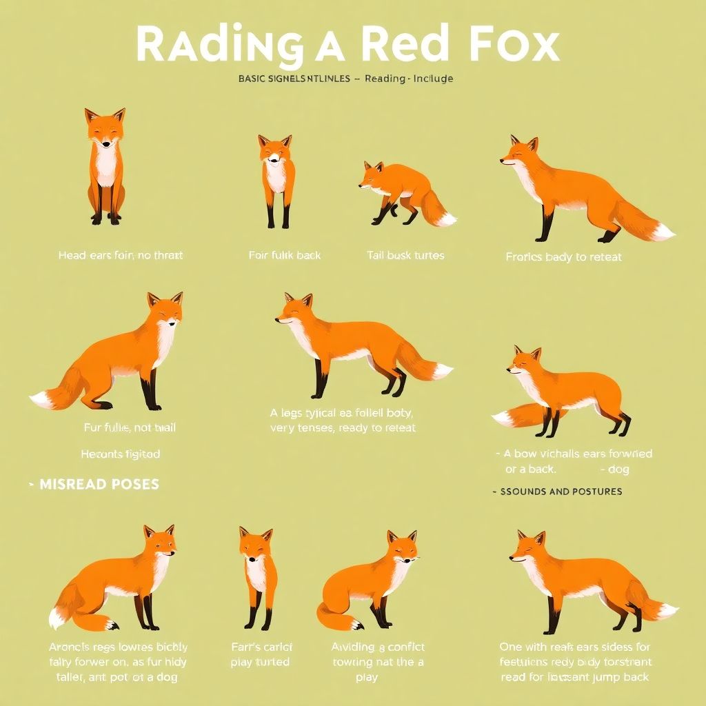 Как понять язык тела лисы: скрытые жесты, позы и звуки