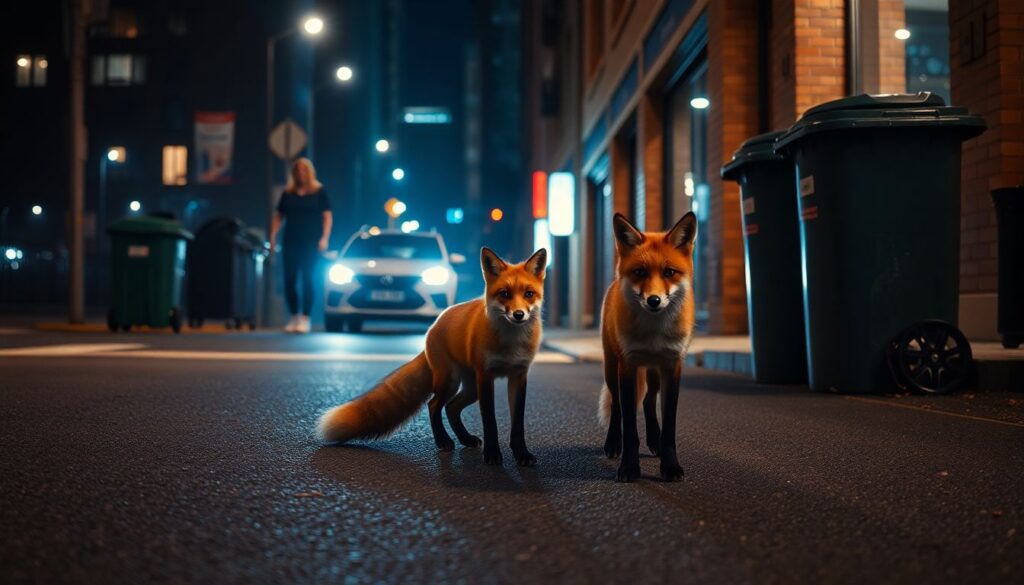 Почему лисы стали героями современных городских легенд: неожиданные встречи в мегаполисах - иллюстрация