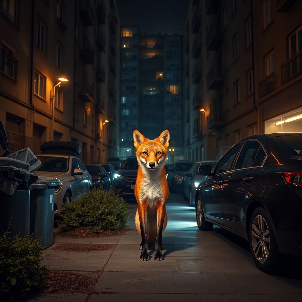 Лисы в городских легендах: неожиданные встречи в современных мегаполисах