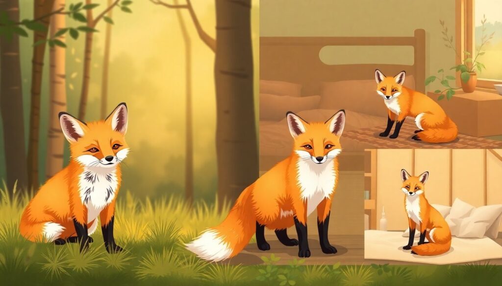 Фенек, корсак, песец и другие: сравнение популярных видов лисиц для домашних условий - иллюстрация