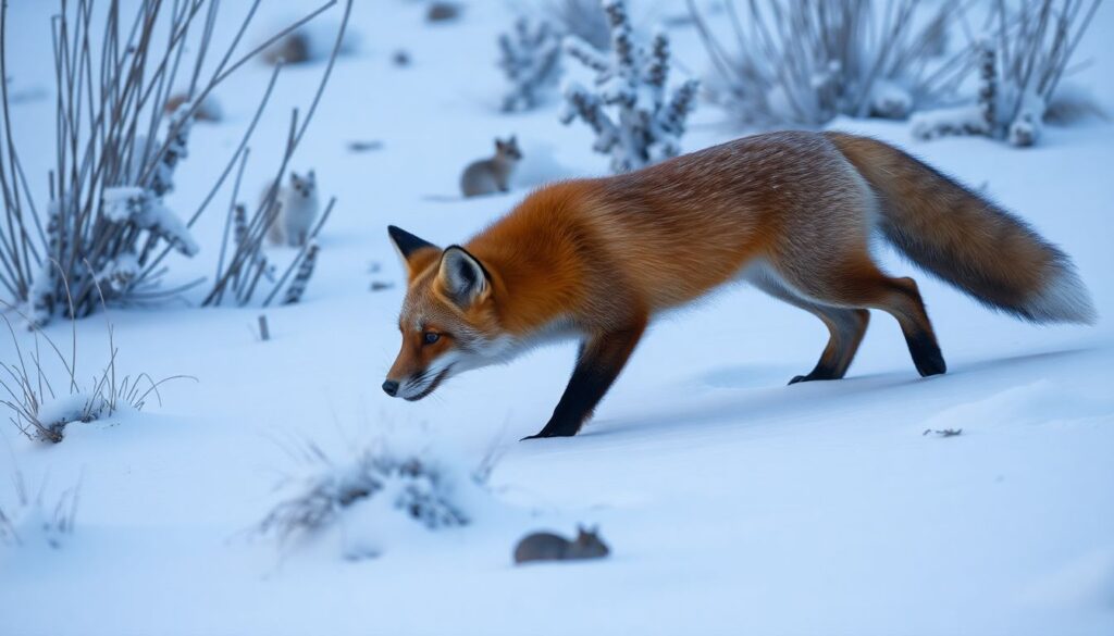 Рацион лисы в дикой природе: чем она питается в разное время года - иллюстрация