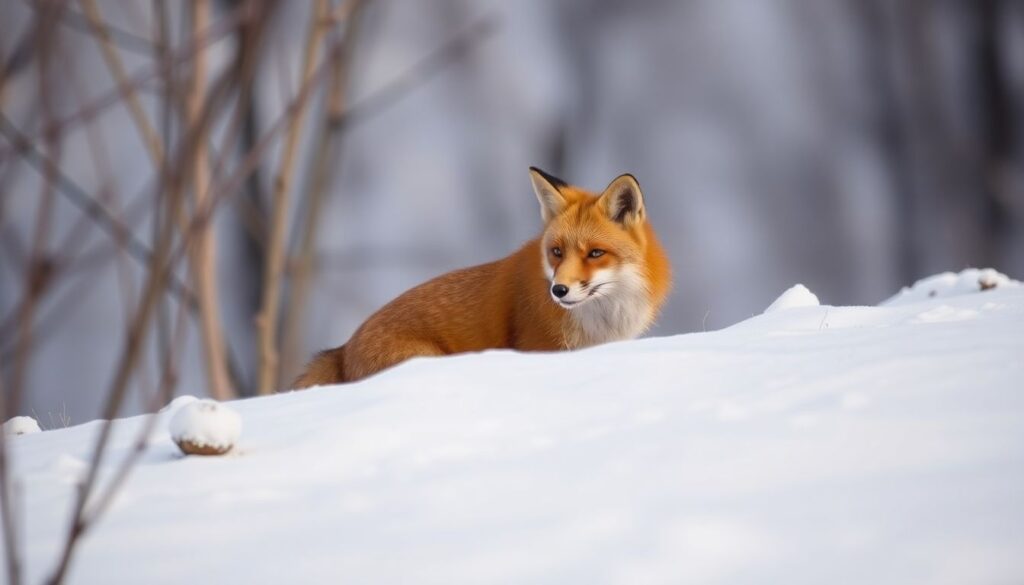 Как климатические изменения влияют на ареал обитания разных видов лисиц - иллюстрация