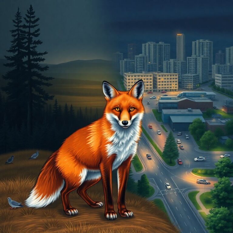 Среда обитания рыжей лисицы: леса, степи и современные мегаполисы