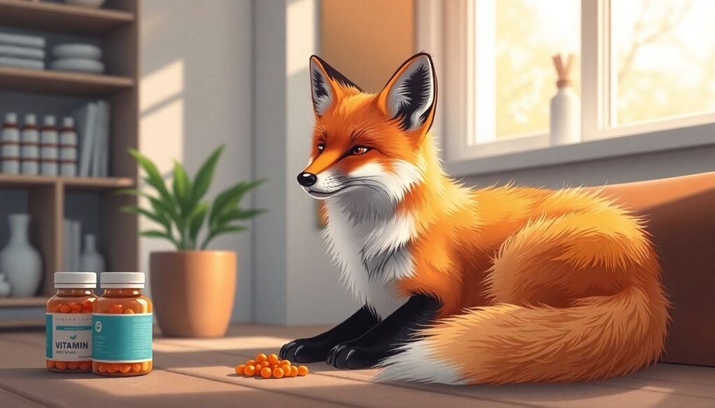 Идеальный рацион для домашней лисы: натуралка, готовые корма и витамины - иллюстрация