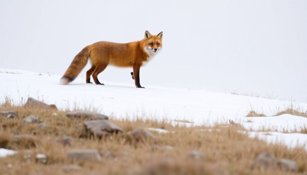 Лисы и климатические изменения: как глобальное потепление влияет на их ареал - иллюстрация
