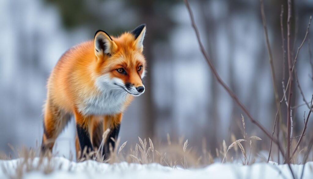 Лисы и климатические изменения: как глобальное потепление влияет на их ареал - иллюстрация