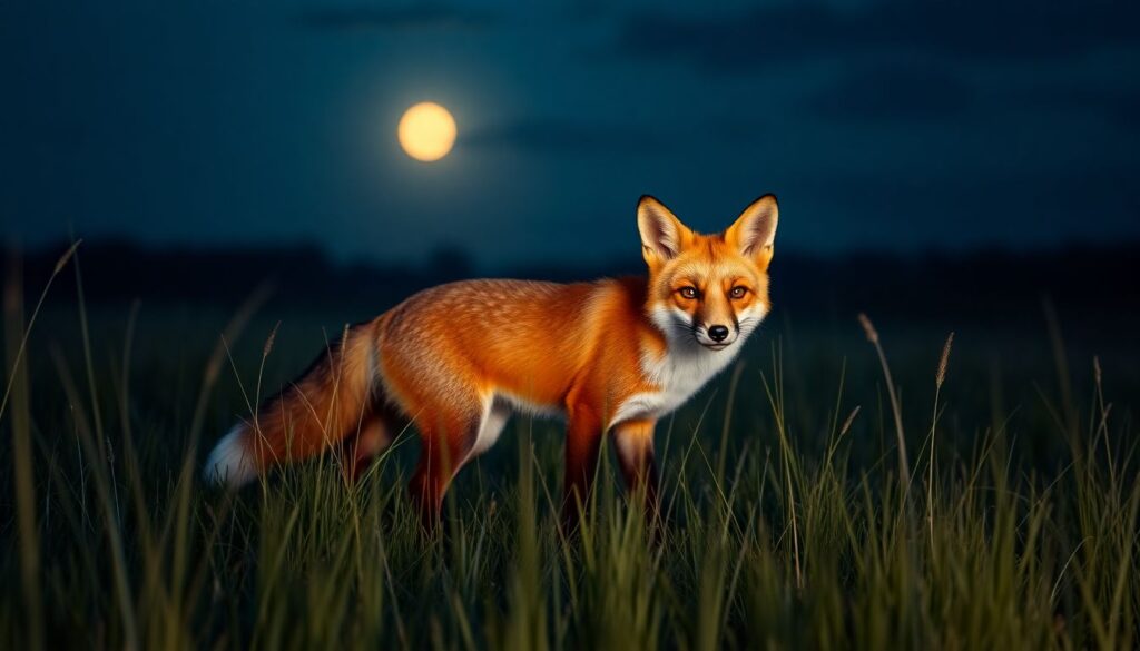 Как лисы охотятся: ночные вылазки, прыжки в снег и хитрые стратегии - иллюстрация