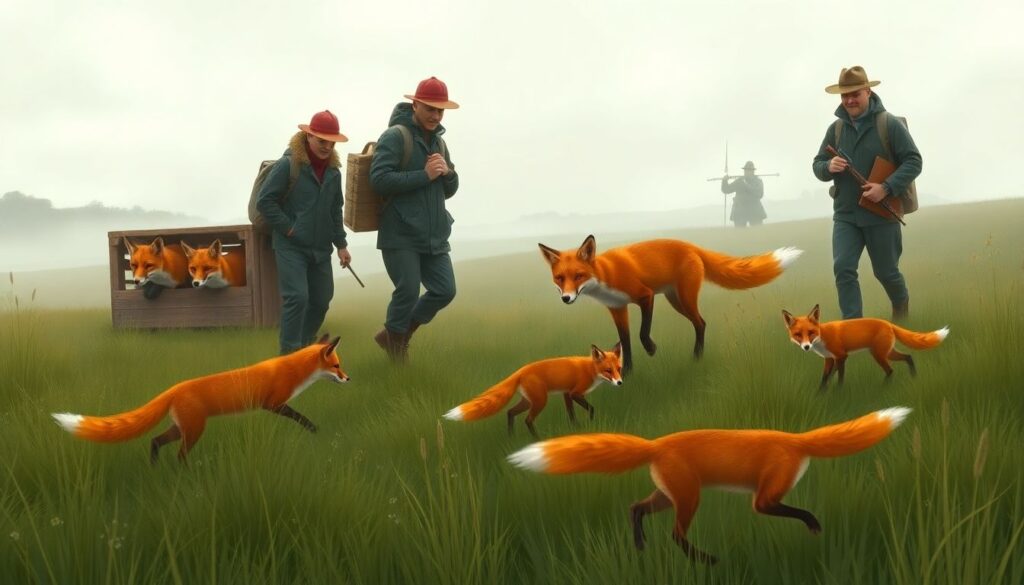 Новости реинтродукции лисиц: программы по восстановлению популяций в разных странах - иллюстрация