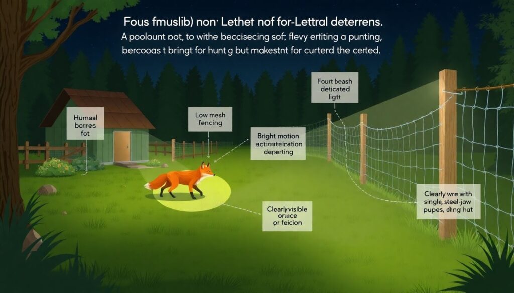 Сосуществование с лисами рядом с домом: как защитить хозяйство и не навредить животным - иллюстрация