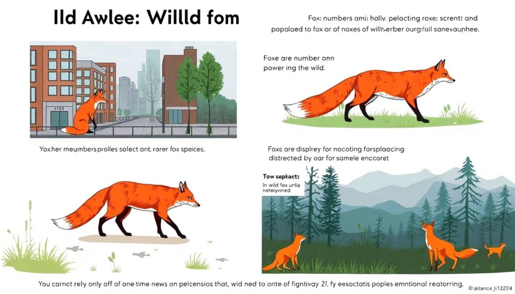 Лисички в новостях: как меняется численность диких лисиц в разных регионах мира - иллюстрация